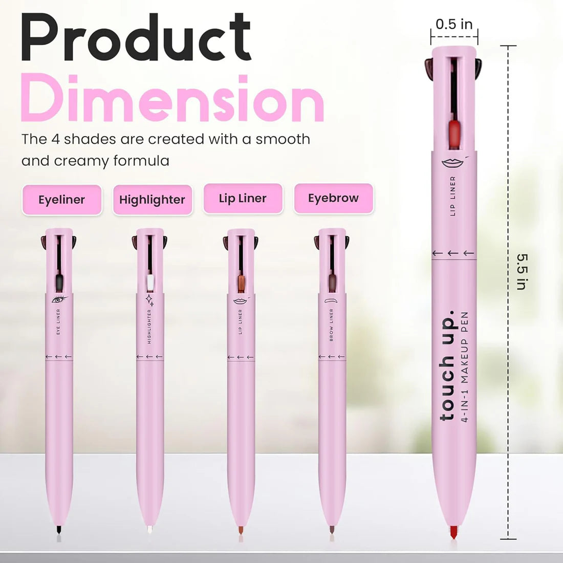 Bougani 4-in-1 Makeup Pen