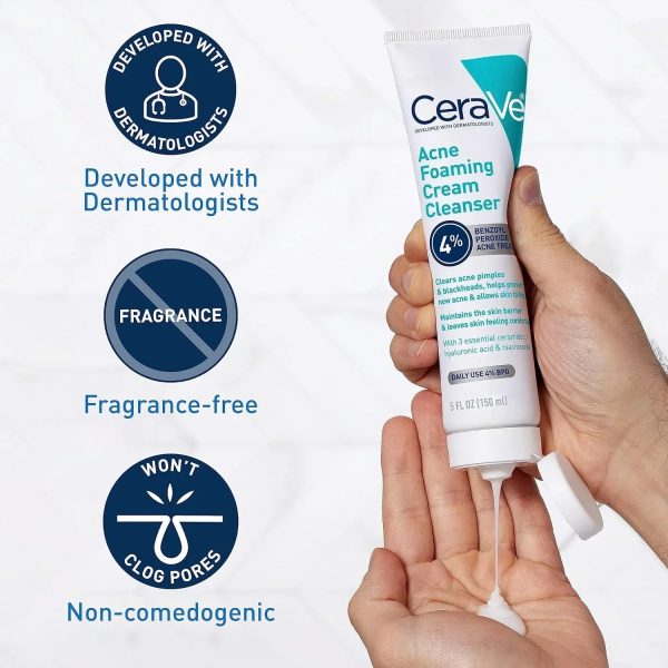 Cerave 4-in-1 Skincare Kit โ Night Cream, Sunblock, Cleanser & Serum for Radiant Skin | Free Delivery