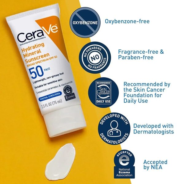 Cerave 4-in-1 Skincare Kit โ Night Cream, Sunblock, Cleanser & Serum for Radiant Skin | Free Delivery