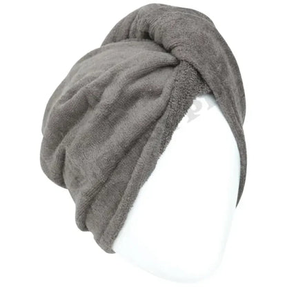 Imported Turby Towel Bath Towel – Super Absorbent &amp; Quick-Drying Hair Cap (Random Color, 65cm)