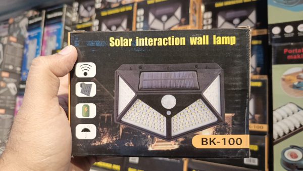 Solar Charging Induction Wall Lamp 100 Led Solar Motion Light