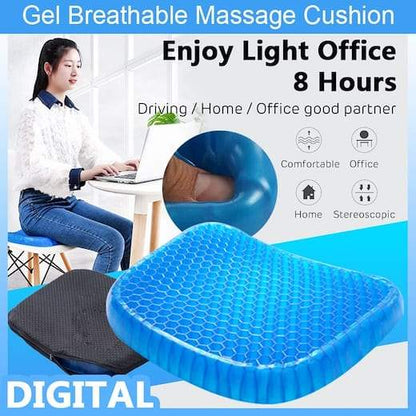 Non Slip Egg Sitter Gel Seat Cushion Soft Sitting Support Pad Cushion For Car And Office Chair Seat